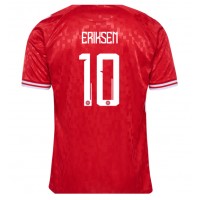 Maglia Calcio Danimarca Christian Eriksen #10 Prima Divisa Europei 2024 Manica Corta